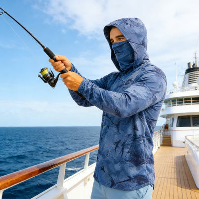 Camisa de Pesca Técnica Manga Larga con Protección Solar