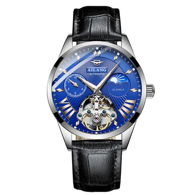 Reloj Automático Mecánico para Hombre con Esqueleto Visible y Resistencia al Agua - Image 6
