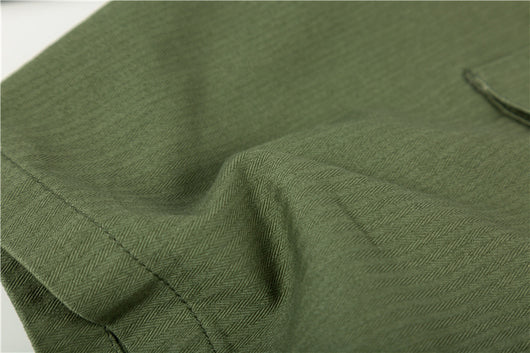 Pantalones Cortos Militares Retro con Múltiples Bolsillos - Image 15