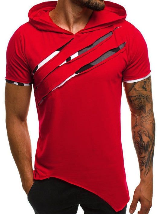 Playera Personalizada de Fitness con Pliegues en Mangas Cortas - Image 16