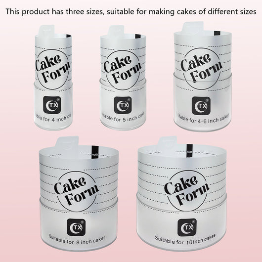 Kit Profesional de Bordes Decorativos para Tortas de Chifón - Image 17