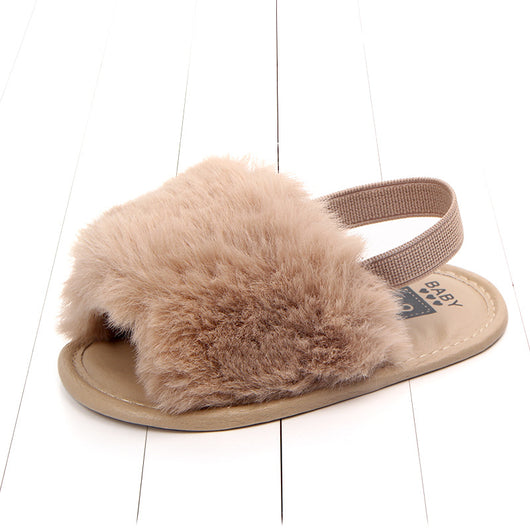 Sandalias para bebé multicolor con suela suave y elástico cómodo - Image 22