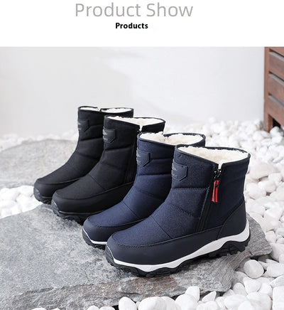 Botas de Nieve Harbin Invierno - Aislamiento Térmico Grueso y Esponjoso - Image 22