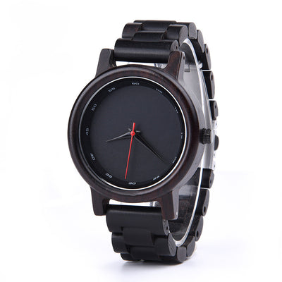 Reloj de Madera de Ébano para Hombre - Estilo Personalizado - Image 21