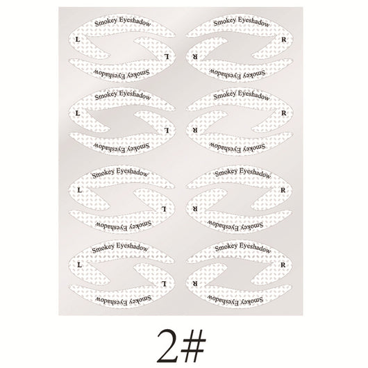 Plantilla de Adhesivos para Sombra de Ojos y Delineador de Precisión - Image 3