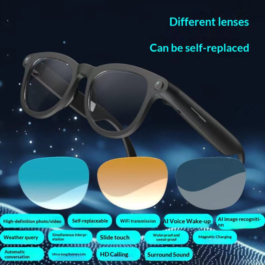 Gafas Inteligentes SG70 con Asistente de Voz y Traducción en Tiempo Real