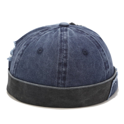 Gorra Hip-hop Vintage con Costuras Lavadas - Estilo Urbano Trendy - Image 6