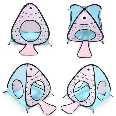 Carpa Plegable para Gatos con Túnel Interactivo - Image 3