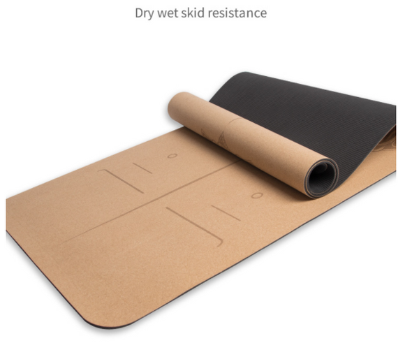 Tapete de Yoga de Corcho Natural