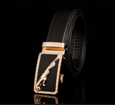 Cinturón de Cuero para Hombre con Hebilla Automática - Venta Directa - Image 4