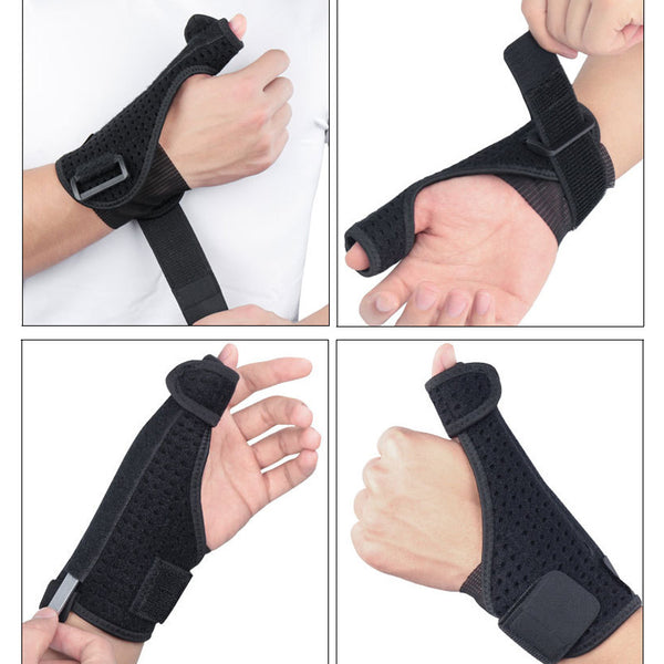 Soporte de Acero para Pulgar y Protector de Mano