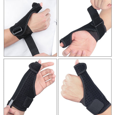 Soporte de Acero para Pulgar y Protector de Mano