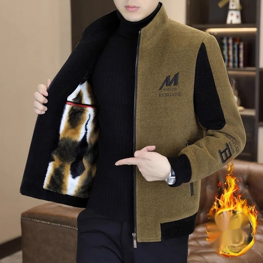 Chaqueta de Polar para Hombre con Cuello Alzado - Image 9