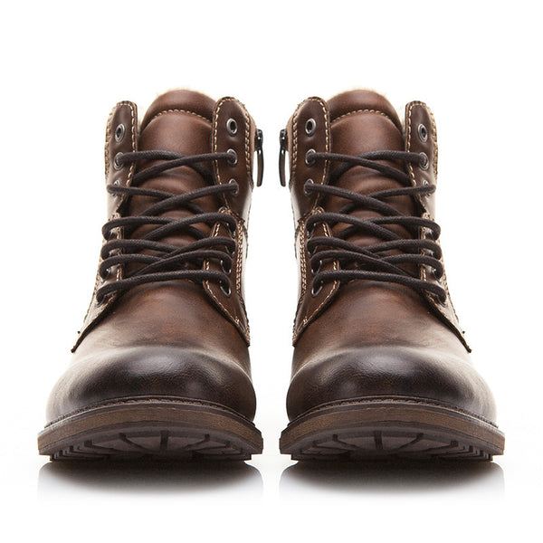 Botas Martin Cálidas para Hombre - Calzado Impermeable para Invierno