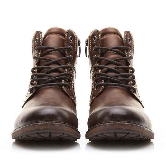 Botas Martin Cálidas para Hombre - Calzado Impermeable para Invierno - Image 2