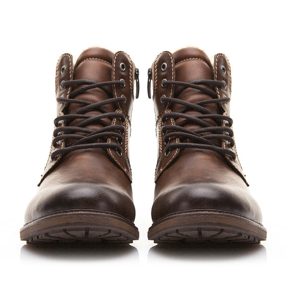 Botas Martin Cálidas para Hombre - Calzado Impermeable para Invierno
