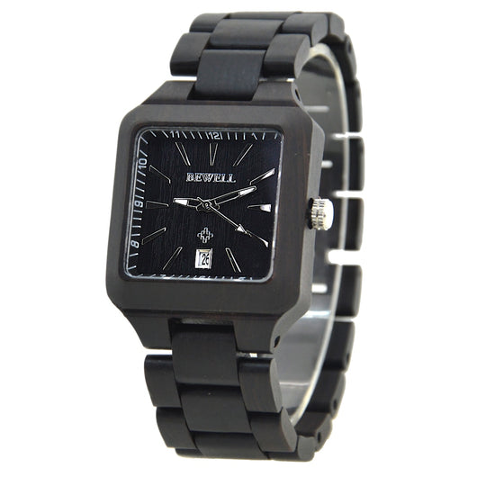 Reloj de Cuarzo para Hombre Estilo Europeo Bambú Elegante - Image 9