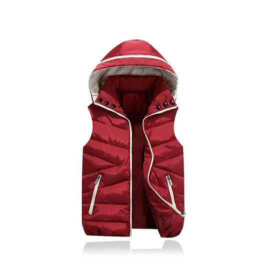 Chaleco Acolchado de Plumón para Niños - Otoño e Invierno
