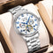 Reloj Mecánico de Acero Inoxidable para Hombre Estilo Ejecutivo
