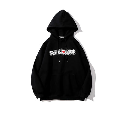 Sudadera Hoodie Estampada Suelta para Hombre y Pareja - Marca Trendy - Image 5