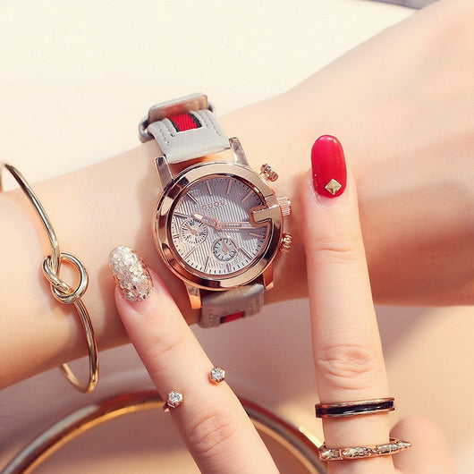 Reloj Pulsera Dama con Calendario y Esfera Pequeña - Image 4