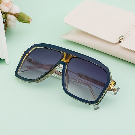 Gafas de Sol Cuadradas Estilo Europeo y Americano para Hombre - Image 3