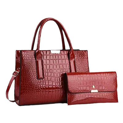 Bolso Crossbody Familiar Estampado Piedra - Gran Capacidad y Estilo Trendy - Image 5