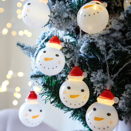 Luces Navideñas Muñeco de Nieve - Decoración LED Festiva - Image 5