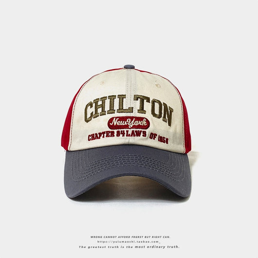 Gorra de Béisbol Retro con Combinación de Colores para Bebé - Protección Solar Verano - Image 29