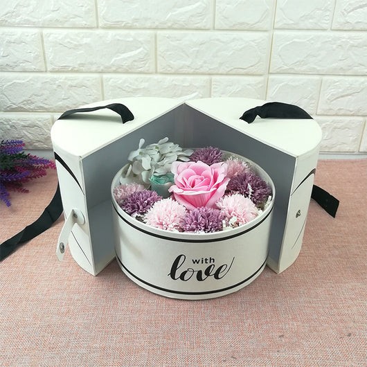 Caja de Regalo Redonda con Apertura Lateral para San Valentín - Image 7