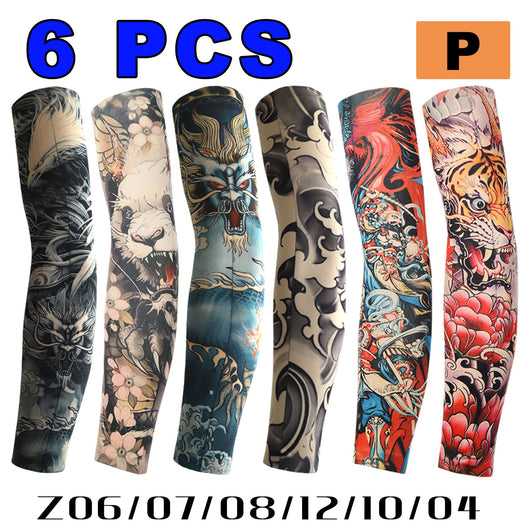 Manga de Protección Solar sin Costuras - Conjunto de 6 Piezas con Tecnología Antitatuaje - Image 13