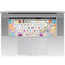 Protector de Teclado Colorido para Laptop - Película Transparente Trendy