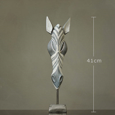 Máscara Decorativa Nórdica en Resina - Joya Artesanal para el Hogar - Image 10