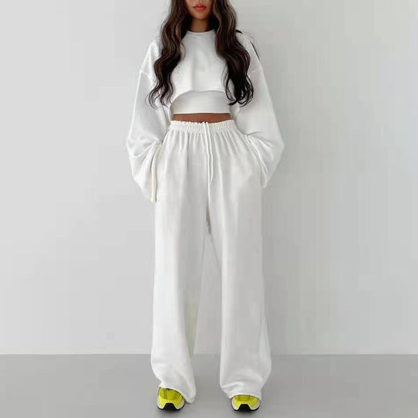 Conjunto de 3 Pantalones Rectos de Pierna Ancha