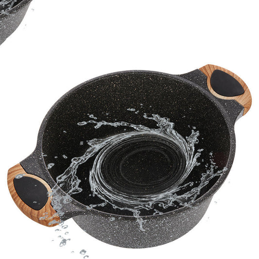 Olla Antiadherente Maifan Stone para Inducción y Gas - Perfecta para Guisos y Sopas - Image 2