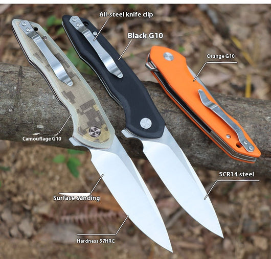 Cuchillo Plegable Portátil para Camping y Aventuras Outdoor - Image 15