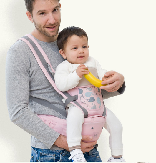 Cargador de Cadera Multifuncional para Bebé - Arnés Portabebés