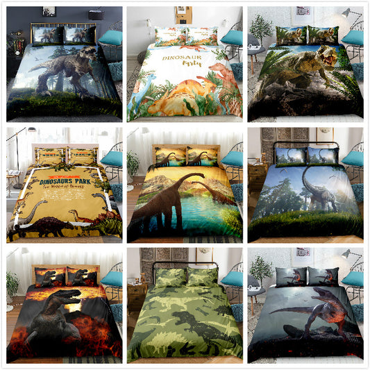 Juego de Cama Infantil 3D Dinosaurios - Set de 3 o 4 Piezas - Image 2