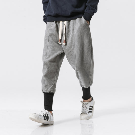 Pantalones Harem Sueltos Casuales para Adolescentes