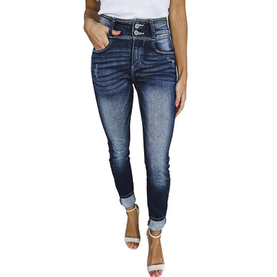 Pantalones Skinny Cintura Alta con Micro Elástico - Image 7