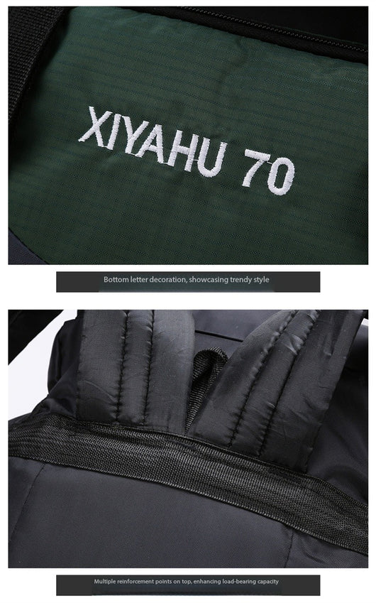 Mochila de Trekking 70L para Senderismo, Camping y Viajes de Aventura - Image 33