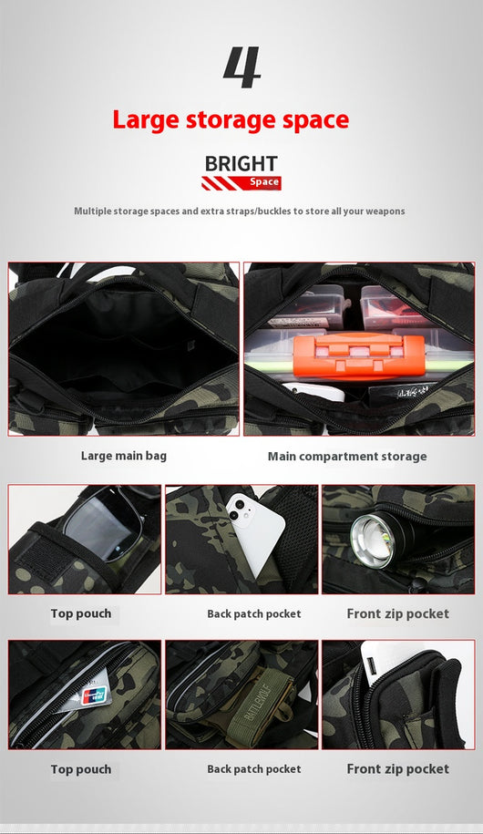 Bolsa de Pesca Multifuncional Impermeable para Aventuras al Aire Libre - Image 19