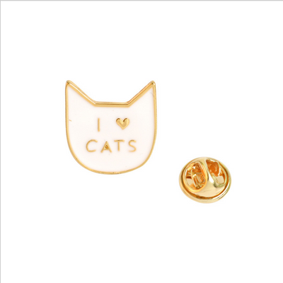 Broche Gato de Dibujos Animados con Efecto Goteo - Image 10