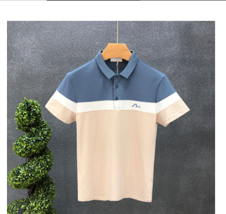 Playera Premium Slim Fit con Cuello Solapa y Contraste de Colores para Hombre - Image 7