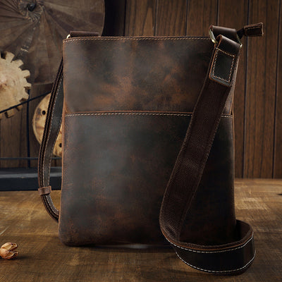 Bolsa Mensajera de Cuero para Hombre - Image 6