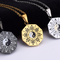 Collar Colgante Yin Yang Taiji en Acero Titanio - Estilo Punk Goth para Hombre