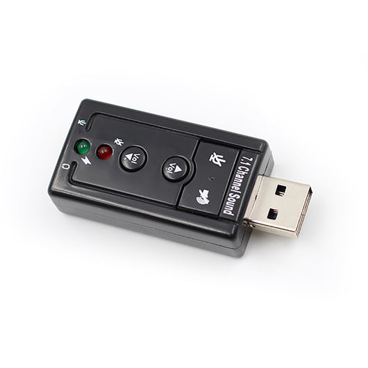 Tarjeta de Sonido USB 7.1 Adaptador de Audio Jack 3.5mm con Micrófono - Image 4