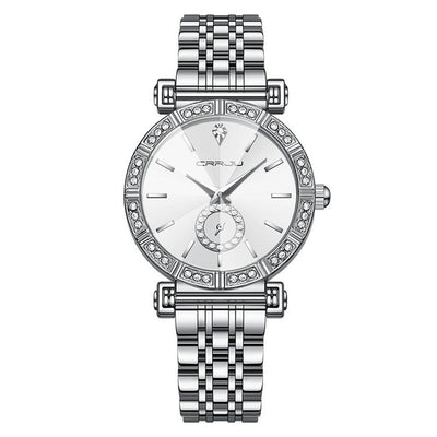 Reloj para Mujer con Correa de Acero y Diamantes Incrustados - Image 2