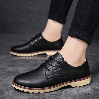 Zapatos Impermeables de Hombre con Cordones - Versátiles y Resistentes - Image 11