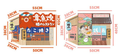 Rascador Gato Estilo Japonés Forma Pulpo con Casa - Image 7